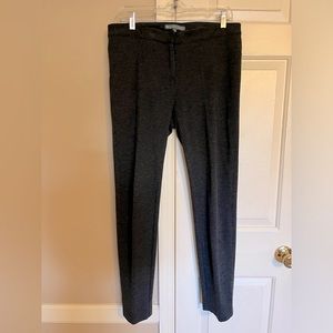 Beautiful gray tweed tapered pants. Slim look; matches the long Aimee jacket.